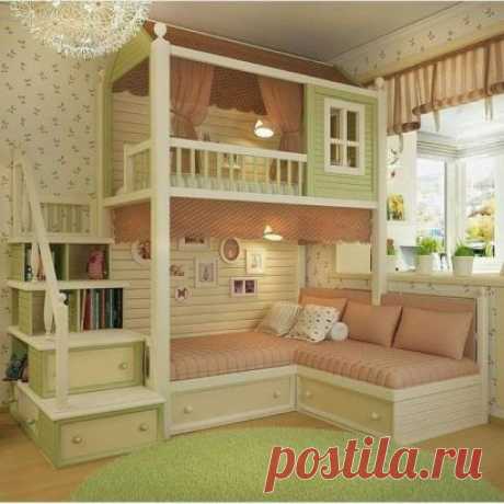 Потрясающее решение для детской