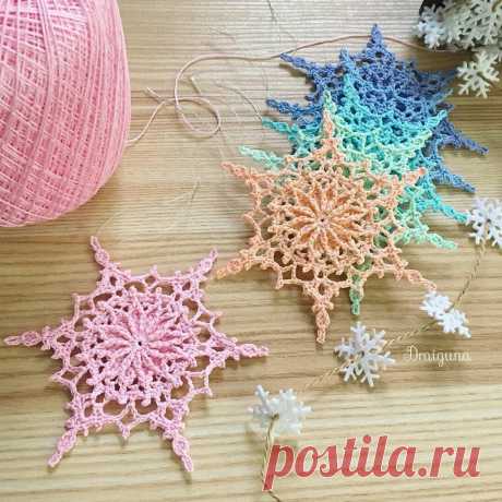 Мотивы снежинки от draiguna