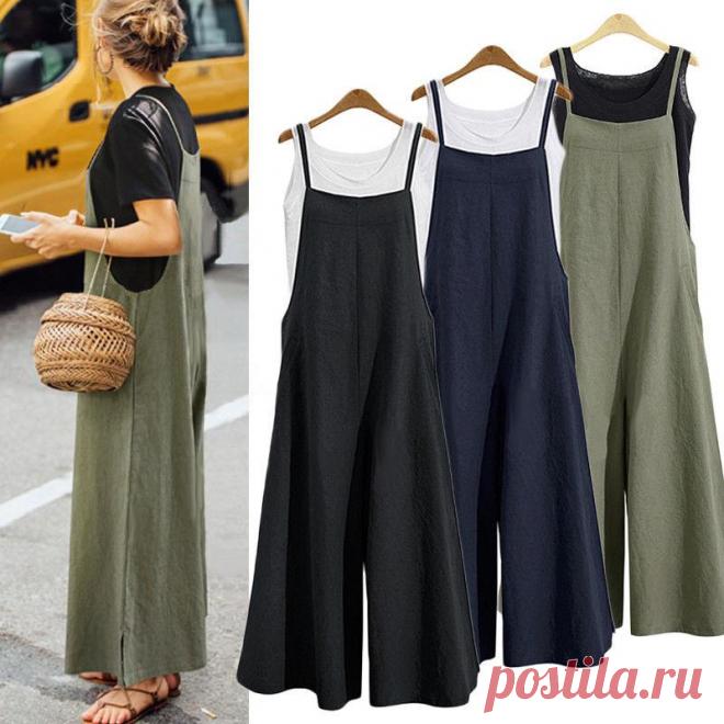 3 цвета весна лето женщины случайный сыпучих твердых танк комбинезон длинный чулок Спецодежда – купить по низким ценам в интернет-магазине Joom Детали:
Тип: Комбинезон
Материал: Постельное белье
Тип рукава: Без рукавов
Тип узора: Твердые
Стиль: Случайные
Сезон: Лето
Пакет включает в себя: 1 x комбинезон
 (Футболка не входит)
Размер детали:
Размер талии хип длины
6XS 49 см 38 см 48 см
5XS 53 см 42 см 49 см
4XS 57 46 см 50 см
3XS 61 см 50 см 51 см
S 107 см 96 см 132 см
M 111...