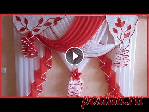 Шторы для кухни. 100 моделей штор. Видеоканал Rukodelie Goplay Рукоделие Гоуплэй - это идеи для творчества, изготовление цветов из ткани, поделки, шитье, вышивка, садоводство, поздравле...