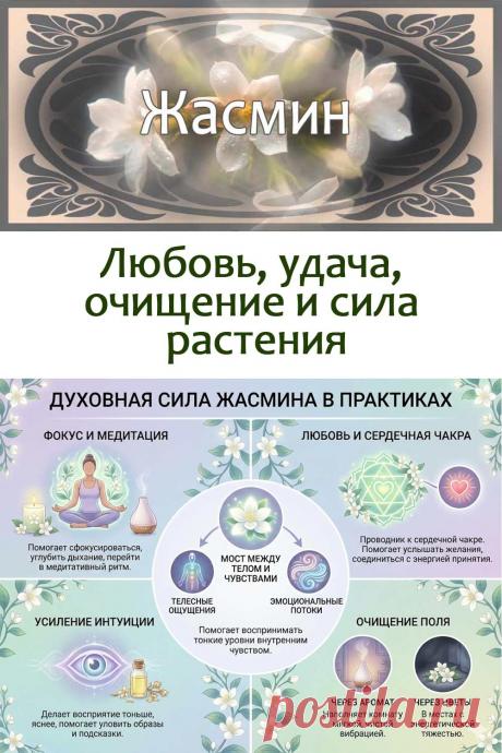 Магические свойства жасмина: любовь, удача, очищение и сила талисмана