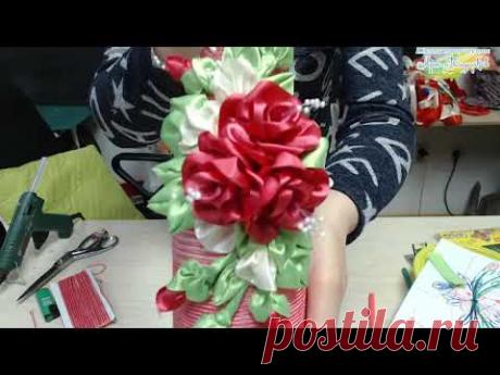 Презентация мастер-класса «Цветочные мотивы», декор бутылки. Мастер Наталья Дроздова.