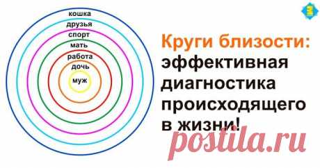 Круги близости: эффективная диагностика происходящего в жизни! - Brainum
