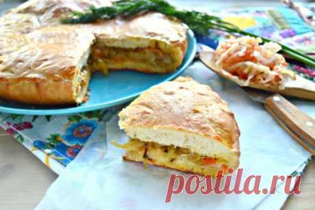 Пирог с квашеной капустой | CityWomanCafe.com