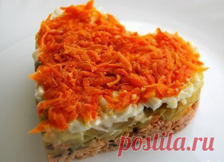 Салат &quot;Весенний день&quot; — Sloosh – кулинарные рецепты