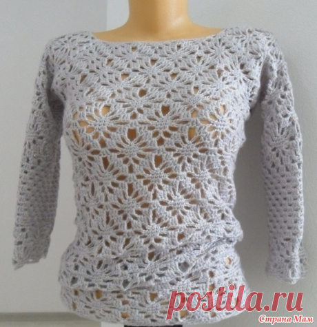 Кофточка "Паучки", реглан