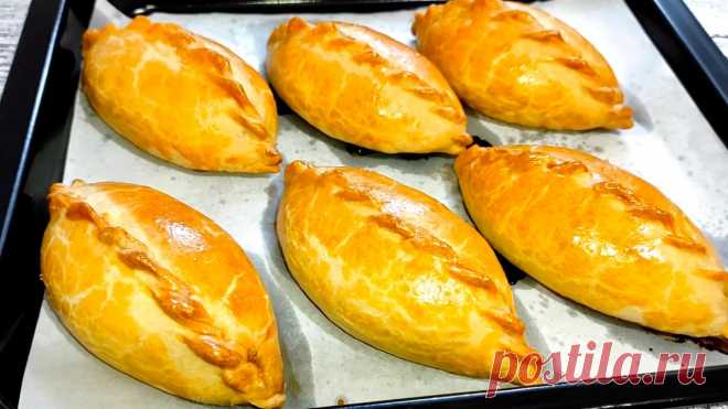 Пирожки "Минутки" с мясом из чудо теста - 1001 рецепт