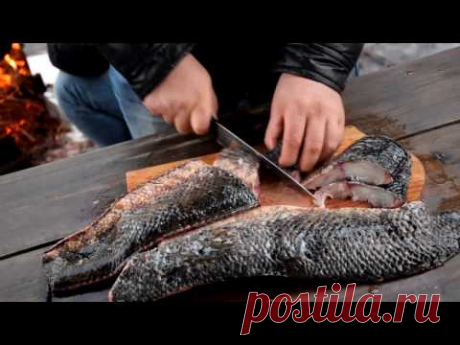Жареная рыба - по казахски. Современная казахская кухня