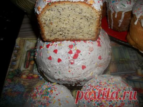 Куличи с маком