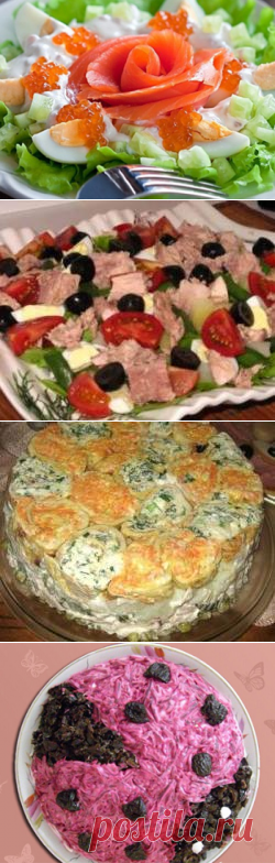 Салаты на день рождения - праздничные рецепты с фото на e-salat.ru