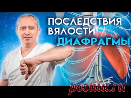 Дыхательные практики. Видео №2 - Причины и последствия вялости диафрагмы