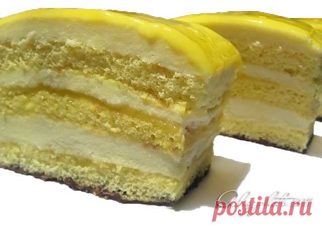 Лимонные пирожные