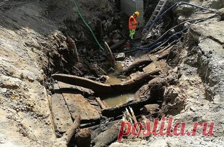 Останки корабля конца XVII века обнаружены в центре Стокгольма | Культура и искусство