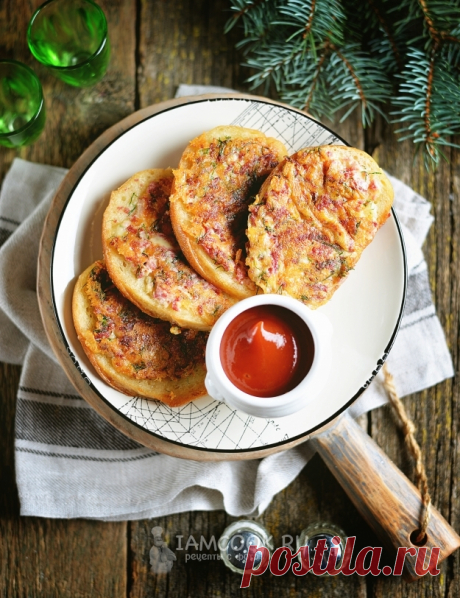 Бутерброды с сыром и колбасой на сковороде — рецепт с фото пошагово. Как приготовить жареные бутерброды с колбасой и сыром?