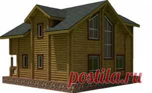 Проекты домов площадью от 100 до 200 м² › Срубофф, Киров, Кировская область