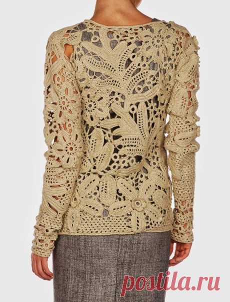 (2) Irish & Bruges Crochet Lace