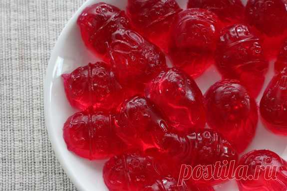 Желейные конфеты из покупного желе
