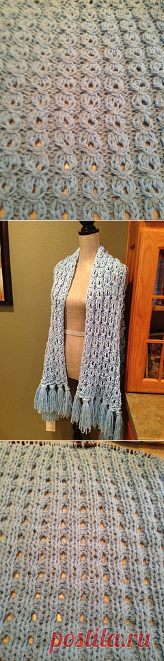 Ravelry: Мок кабель Ребро Строчка Молитва шаль Луис Чиккетт