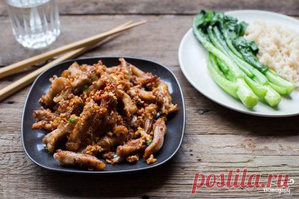 Жареные утиные язычки - пошаговый рецепт с фото на Повар.ру