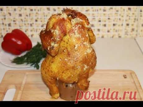 Курица на банке.Очень,очень вкусно!