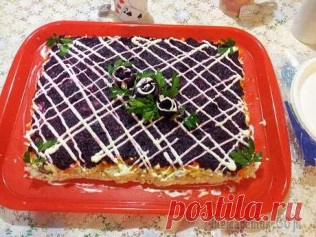 ​Салат -«Селёдка под оригинальной шубой»