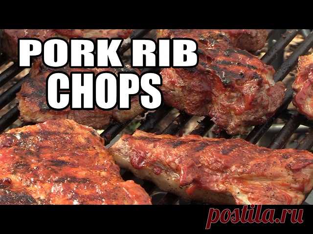 Pork Rib Chops by the BBQ Pit Boys Fresh sliced off the Rib End roast, the BBQ Pit Boys grill up some Rib Chops on their Santa Corona, and serve it with some Salsa Beans. And it's real easy to do. For more information about our Santa Corona grills click here  http://bbqpitboys.com/grill-sh