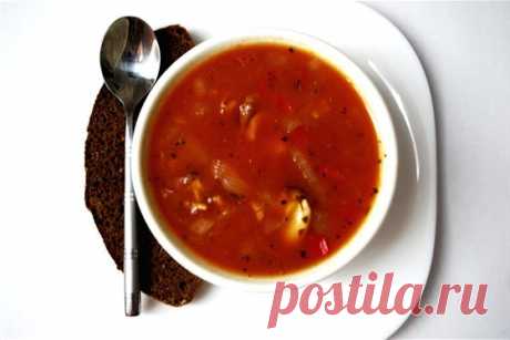 Томатный суп из морепродуктов, пошаговый рецепт с фотографиями – индонезийская кухня, низкокалорийная еда: супы. «Еда»