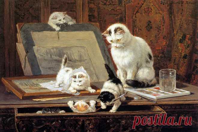 Генриетта Роннер-Книп (1821 - 1909) - Биография художника, известные произведения, выставки | Артхив