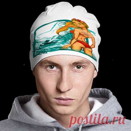 Шапка &quot;Девушка в купальнике.&quot; от Printissimo - Printio