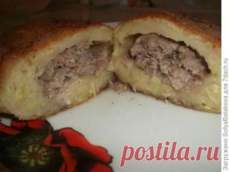 ПИРОЖКИ С МЯСОМ ИЗ КАБАЧКОВОГО ТЕСТА