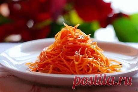 Морковь по-корейски - САЛАТЫ  - РЕЦЕПТЫ - ВкусноВсё