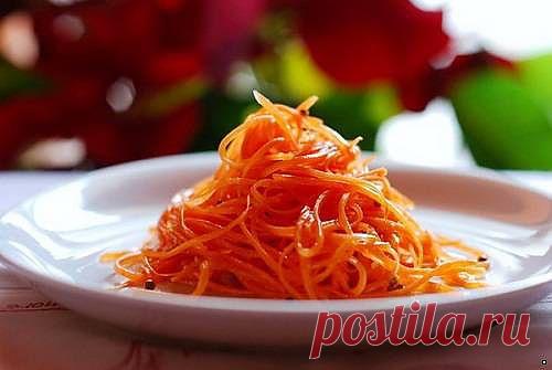 Морковь по-корейски - САЛАТЫ  - РЕЦЕПТЫ - ВкусноВсё