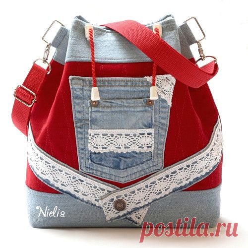 Изящные лоскутные сумочки. Вторая жизнь джинсовой ткани. | Магия творчества | Яндекс Дзен