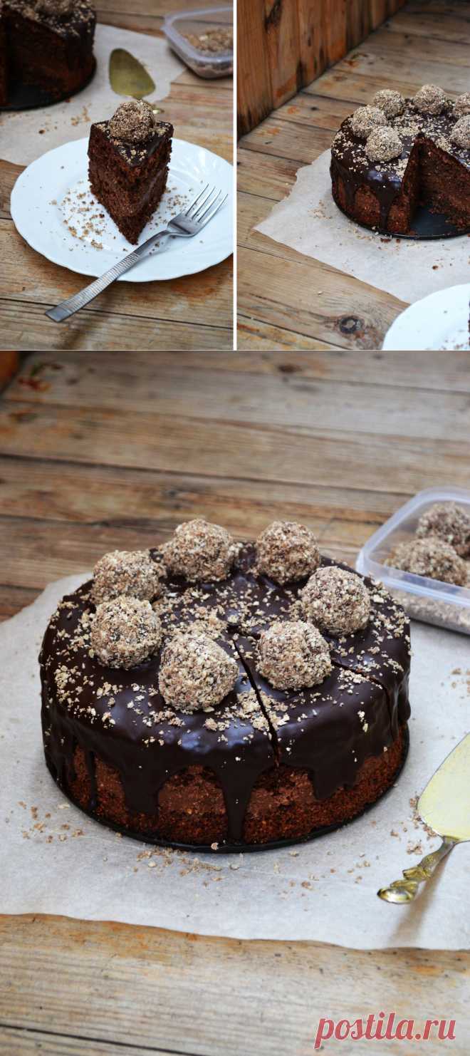 Early Morning: Торт 'Ферреро Роше'. Пошаговый рецепт. (Ferrero Rocher Cake)