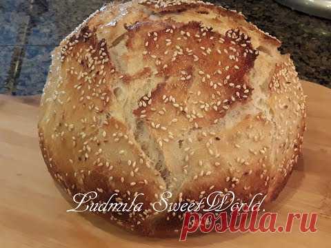 Хлеб на закваске.  Самый удачный и вкусный!