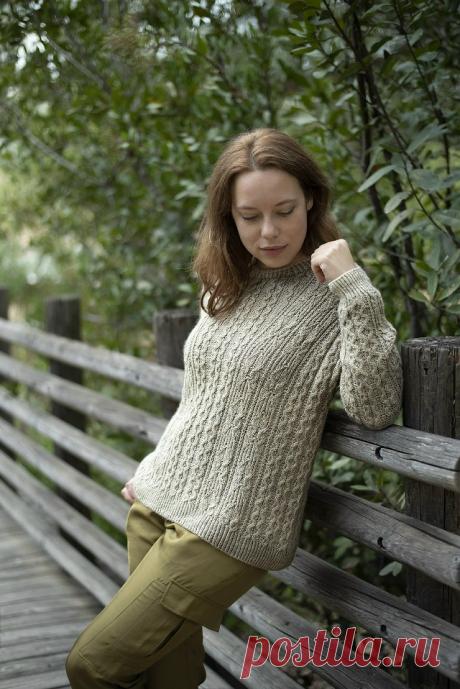 Пост на стене #вязание #спицы #джемпер