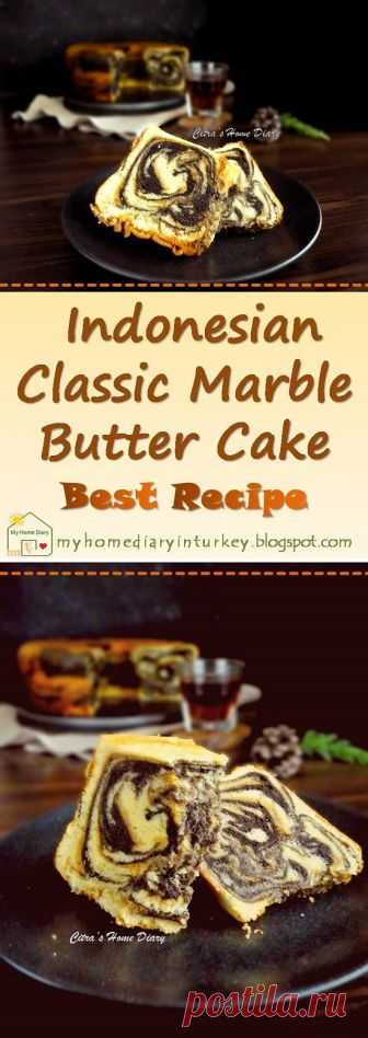 Marble Butter Cake