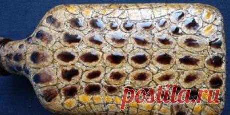 Имитация змеиной кожи с помощью яичной скорлупы | Своими руками
