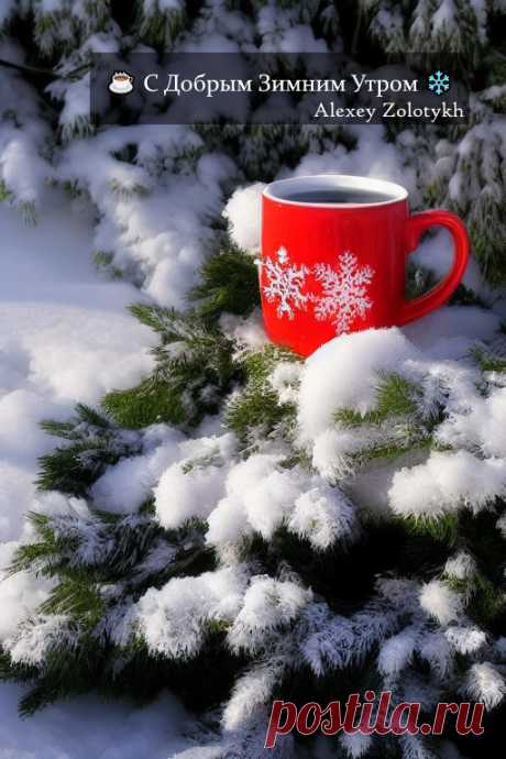 ☕ С Добрым Зимним Утром ❄️