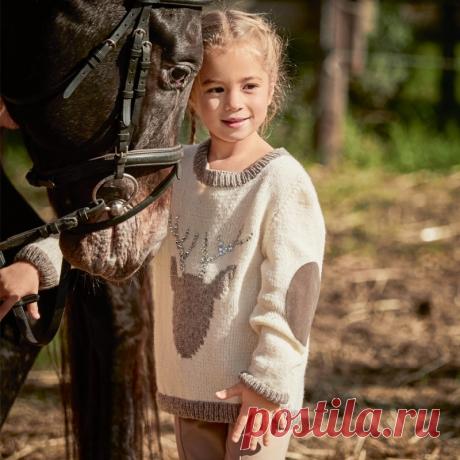 Джемпер с рисунком &quot;Олень&quot;