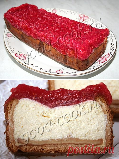 Хорошая кухня - упрощенный чизкейк с целыми печеньями. Кулинарная книга рецептов. Салаты, выпечка.