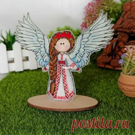 Unicorn Constellation / Созвездие единорога - Angel by Natalia Luzhanskaya-Cross stitch Communication / Download (only reply)-Cross stitch Patterns Scanned-PinDIY.com