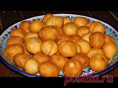 ПОНЧИКИ С МЯСОМ аля начинённые БАУРСАКИ)