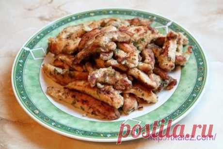 Рецепты из курицы: «Филе по-сицилийски»