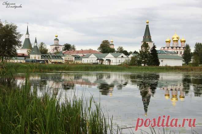 Иверский Святоозерский Богородицкий мужской монастырь. Валдай, Новгородская область.