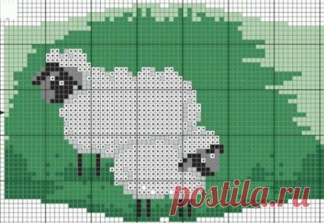 Очаровательные барашки в схемах для вязания и вышивки - для ваших красивых вещей! | Вязалки Веселого Хомяка | Яндекс Дзен