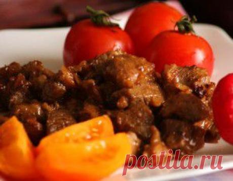 Гуляш из свинины на пиве – блюдо чешской кухни