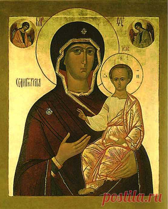 Икона Божьей Матери «ОДИГИТРИЯ» СМОЛЕНСКАЯ