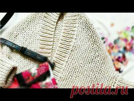 КАРДИГАН С СЕКРЕТОМ /  ЭКСПРЕСС МАСТЕР КЛАСС / ВЯЗАНИЕ Knit Mom