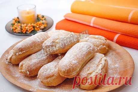 Эклеры с нежным сливочным кремом